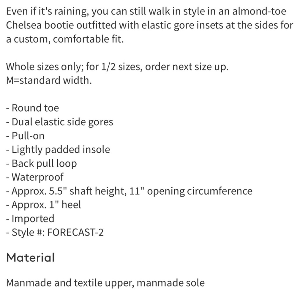 Jeffrey Campbell Forecast “Chelsea” Rain Boots - Picture 5 of 6